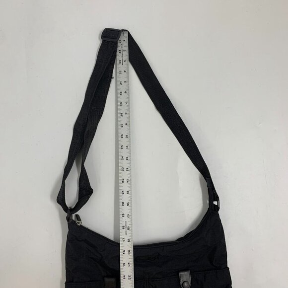 Baggalini Women's Travel Crossbody Purse Nylon Black Shoulder Bag - Picture 14 of 14
